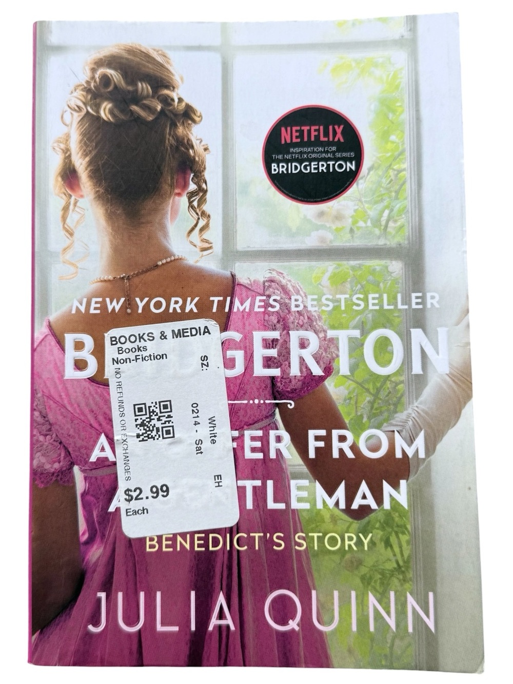 Bridgerton, An Offer From An Gentleman, by Julia Quinn - Paperback